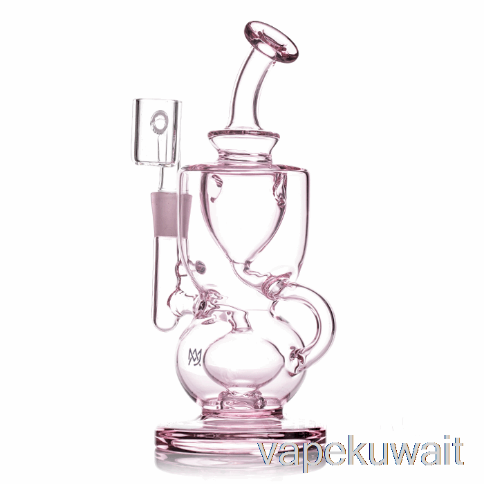مجموعة MJ Arsenal Titan Mini Dab Rig Pink Rosewood Vape Pod Kits
